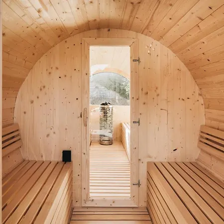 Idyllisches Tiny House Mit Sauna Апартаменты Лёбау