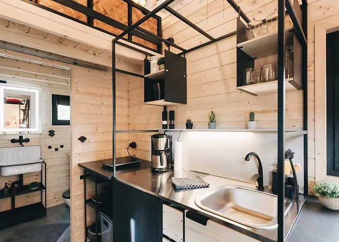 Idyllisches Tiny House Mit Sauna Apartment Loebau